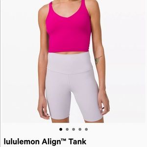 NWOT Lululemon Align Tank Size 6 Ripened Raspberry